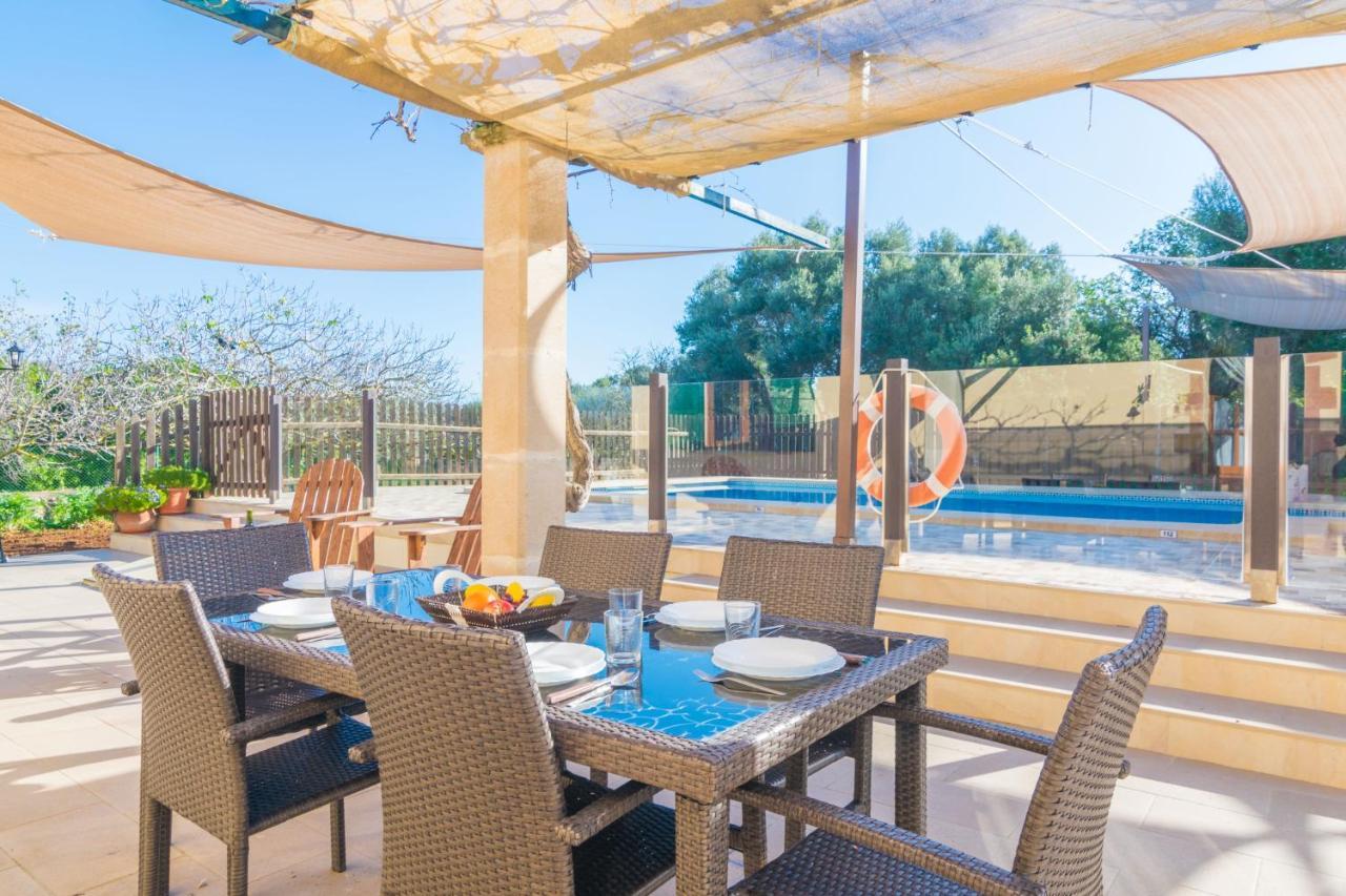 Villa Sa Tanqueta De Ses Roques Santanyi Esterno foto