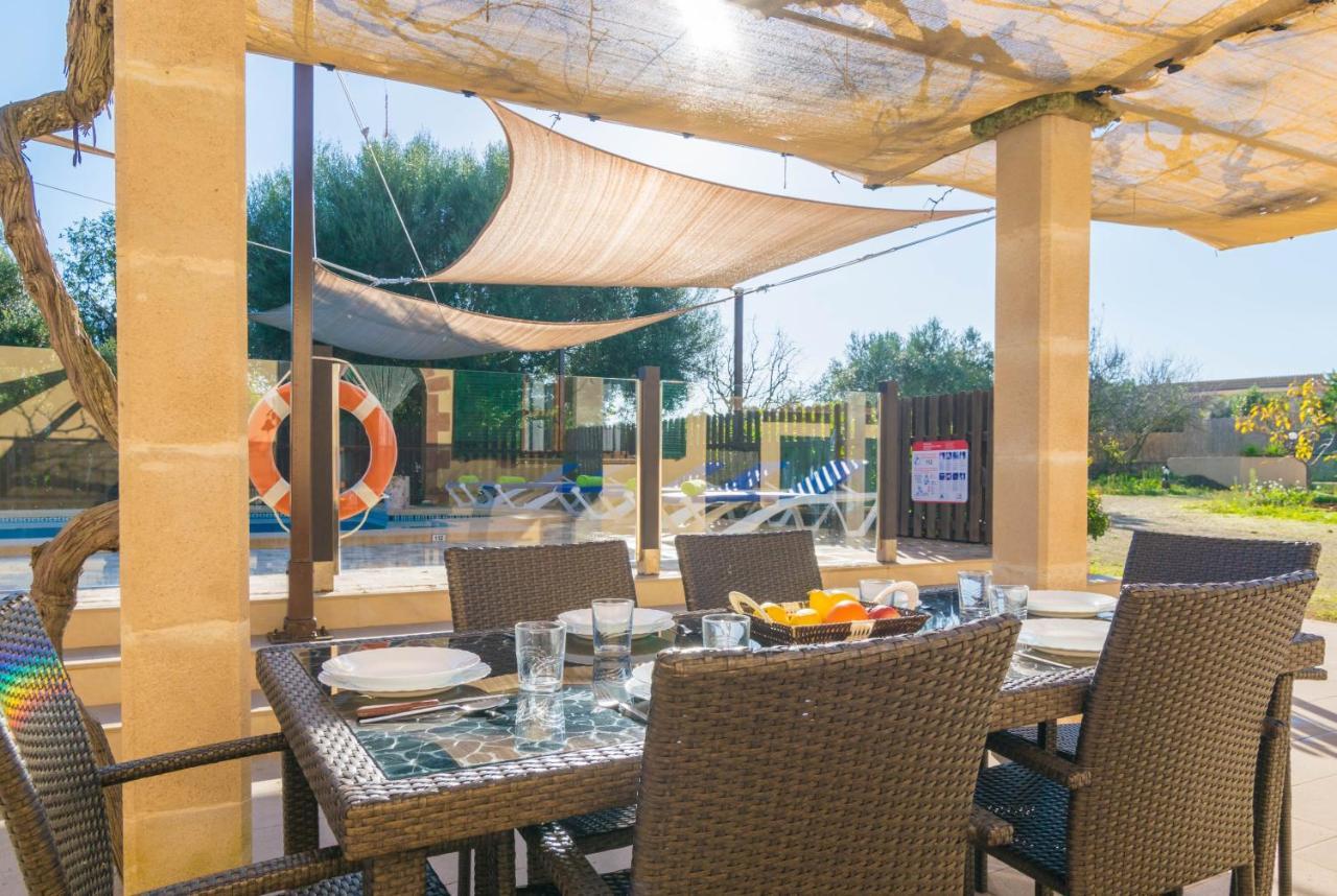 Villa Sa Tanqueta De Ses Roques Santanyi Esterno foto