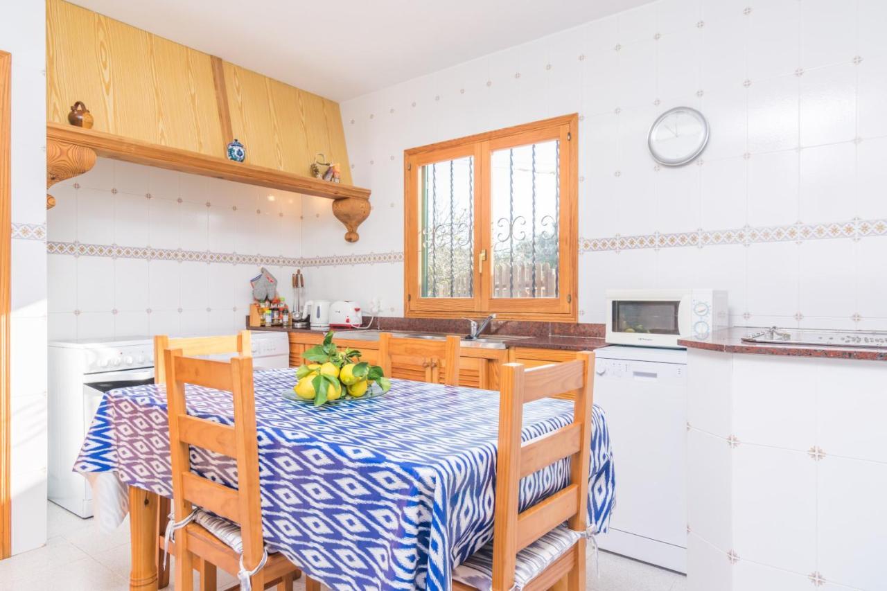 Villa Sa Tanqueta De Ses Roques Santanyi Esterno foto
